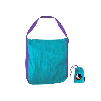 8094 eco bag large taska l tyrkysova fialova