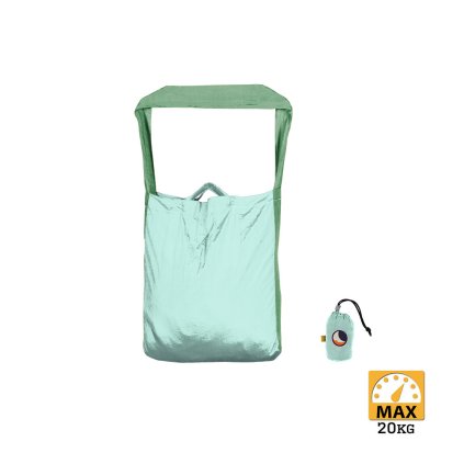 8193 eco bag medium taska m mentolova nefritove zelena