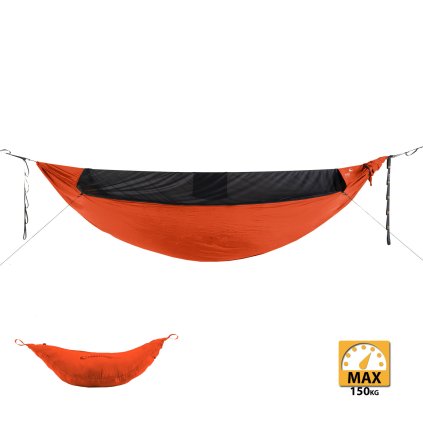 8265 lightest pro hammock oranzova lightest hamaka s moskytierou express bag