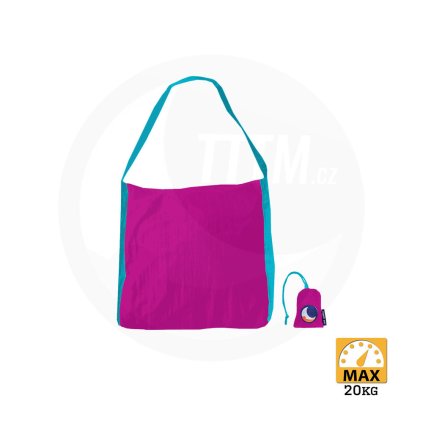 8187 market bag taska ruzova tyrkysova