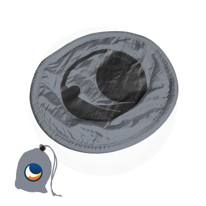 7950 pocket frisbee svetla seda