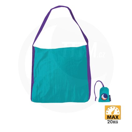 8010 supermarket bag taska tyrkysova fialova