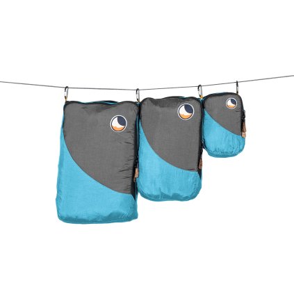 8277 travel cube set cestovni organizer aqua modra tmava seda