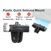 6507 4 magneticky plastovy rychloupinaci drzak pro gopro hero 13 quick release adapter
