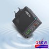 6471 multi port rychla sitova nabijecka 160w 6 usb c usb a