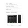 5754 3 nabijecka 3 enduro baterii kamer gopro hero9 10 11 12 black triple charger