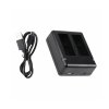 5811 nabijecka baterii kamer gopro hero 9 10 11 12 black dual charger