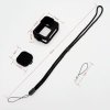 6480 3 silikonovy kryt s krytkou a poutkem pro gopro hero13 cerny