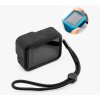5670 2 silikonovy kryt s poutkem pro gopro hero8 black cerny