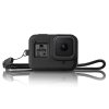 5670 silikonovy kryt s poutkem pro gopro hero8 black cerny