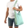 8193 1 eco bag medium taska m mentolova nefritove zelena