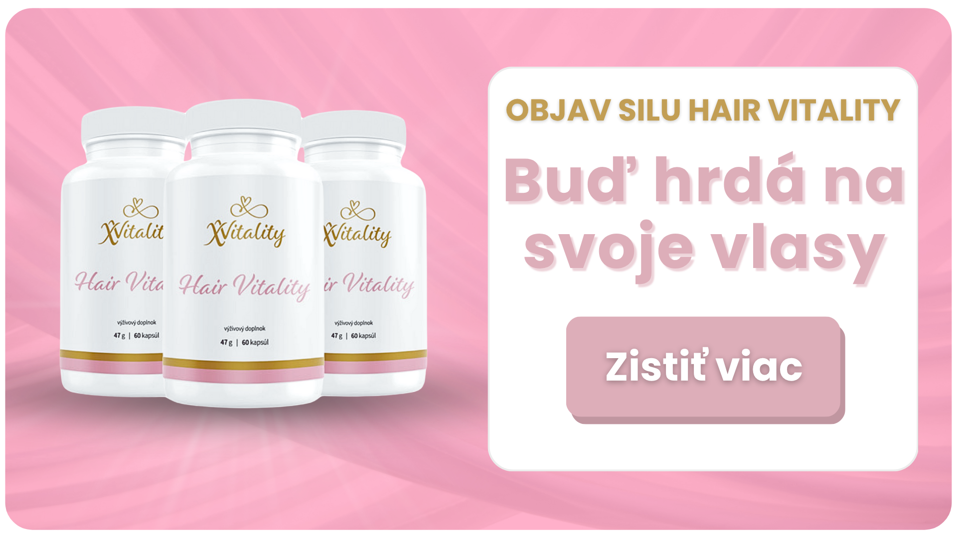 Hair vitality-krásne a zdravé vlasy