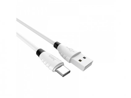 Hoco nabíjecí a datový kabel USB-C Excellent Charge 1,2m bílá