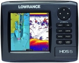 Lowrance HDS5 Gen2 - plnofarebný sonar 60° a 120°