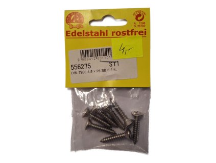 AQUINOX DIN 7983 Skrutky 4,8 x 25 - 8ks