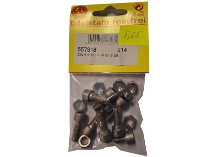 AQUINOX DIN 912 M6 X 16 - 8 KS