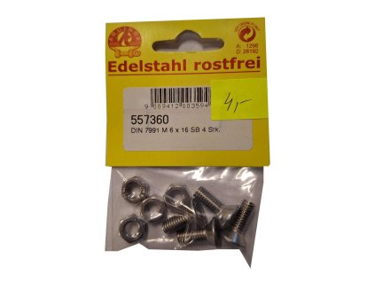 AQUINOX DIN 7991 M6 X 16 - 4 KS