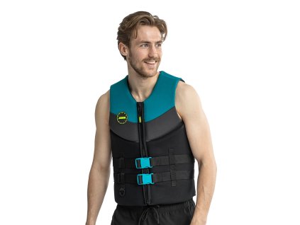 JOBE Pánska neoprénová vesta Real Teal (Variant XXXL+)