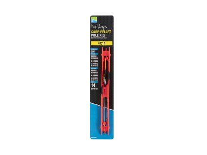 PRESTON 4X12 Carp Pellet Pole Rig