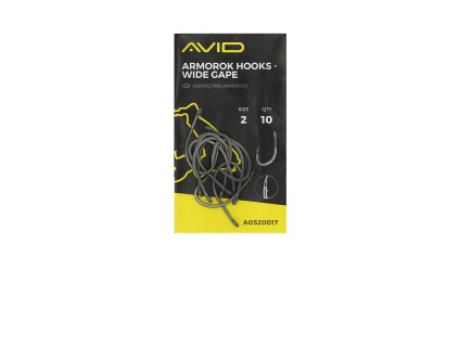 AVID Armorok Hooks- Wide Gape Size 8