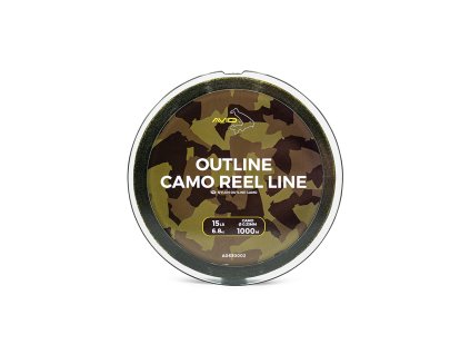 AVID Outline Camo Reel Line 15Lb 1000M