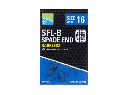 PRESTON Sfl-B Hooks - Size 16 - Spade End