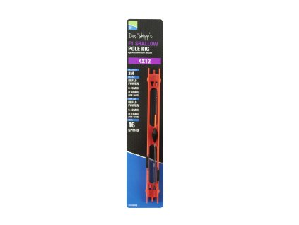 PRESTON 4X12 F1 Shallow Pole Rig