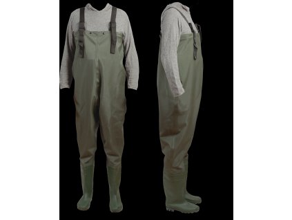 ZEBCOEU PVC Wader #46/47 green