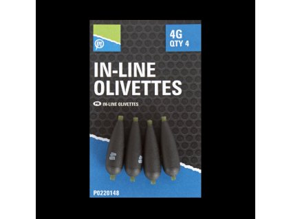 PRESTON Inline Olivettes 5g
