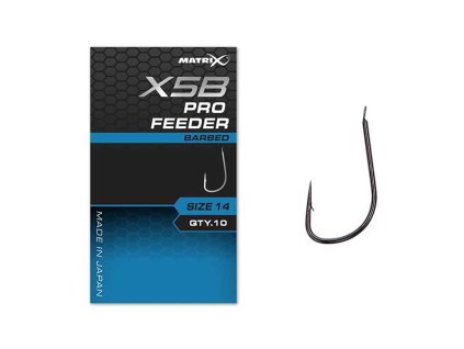 MATRIX X5B - Pro Feeder Hooks (Variant X5B Pro Feeder Size 12 Barbed)