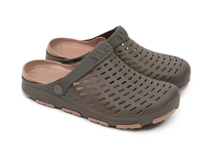 FOX Khaki Clogs (variant Fox Khaki clogs  - sz 7 / 41)
