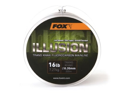 FOX Illusion® Mainline (variant Illusion® Mainline - Trans Khaki 16lb/0.35mm)