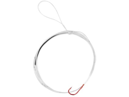 ZEBCOEU #10 Trophy Bream hook-to-nylon red Hooklength: 70cm