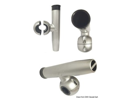 OCEANSOUTH Držiak na rybársky prút pre Ø 32 mm rúrku  Fishing rod holder for Ø 32-mm tube