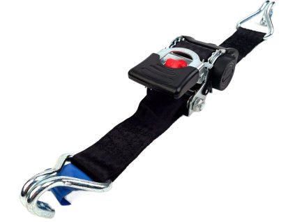 ACI Upínací popruh samonavíjací, 50 mm, 750 kg, S-háky, 1,8 m 9908282