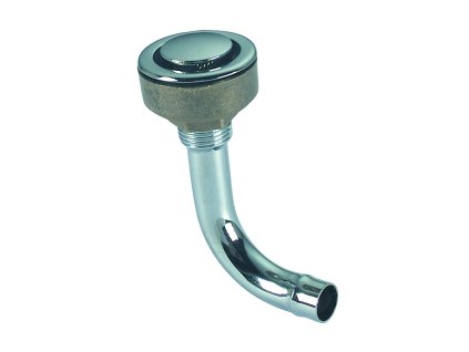 sfiato curvo ad incasso in ottone