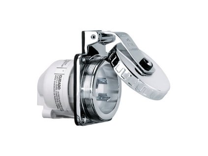 spina 2pt 230v 32a ip56 in acciaio inox