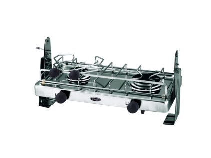 piano cottura a due fuochi duo