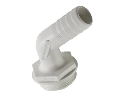 TRUDESIGN AQUAVALVE 120° DRŽIAK HADICE SO ZÁVITOM (Varianta THREAD 1 "1/2 - HOSE HOLDER Ø 25MM)