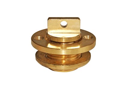 MOSADZNÁ ZÁSUVKA NA VYPÚŠŤANIE VODY OLCESE RICCI (Varianta WATER DRAIN SOCKET Ø MM. 37)