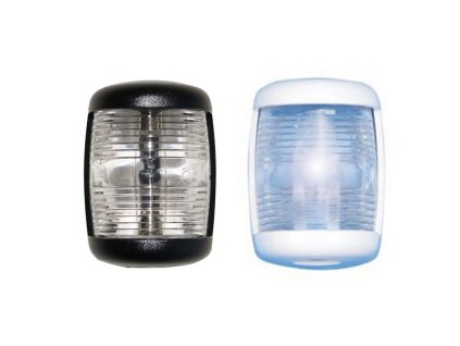 NAVIGAČNÉ SVETLÁ NA STOŽIARI SÉRIE NETTUNO (Varianta WHITE MASTHEAD LIGHT BLACK CASE)
