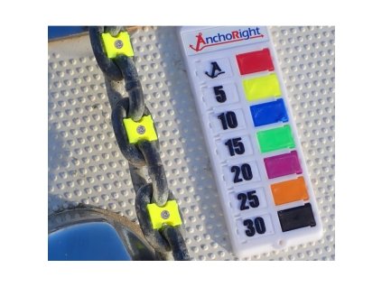 ZNAČKA KOTEVNEJ REŤAZE (Varianta CHAIN MARKER 6 MM)