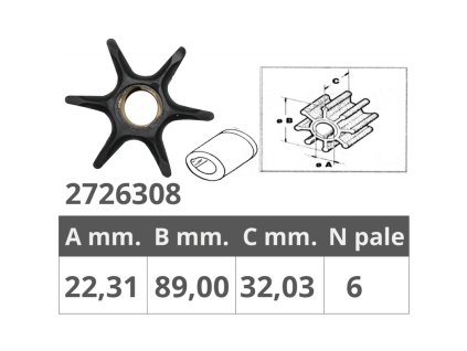 girante johnson evinrude omc