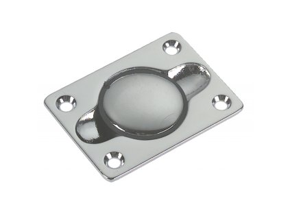 alzapagliolo a bottone mm65x48 ottone cromato