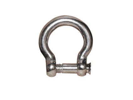 AISI 316 S.S. SPLACHOVACIE OBLÚKOVÉ OKOVY S HLAVOU (Varianta AISI 316 S.S. FLUSH HEAD BOW SHACKLES Ø MM.6)