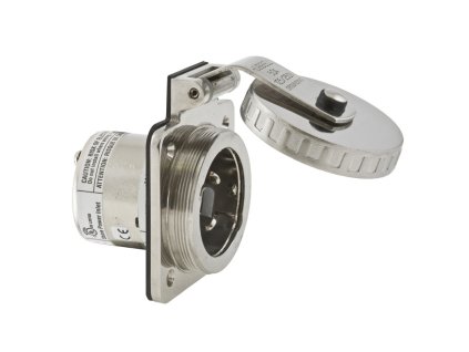 spina 2pt 125 250 v 50a ip56 in acciaio inox