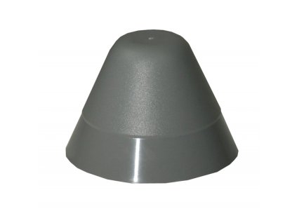 cono terminale in pvc