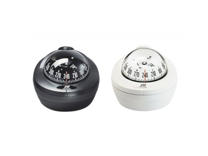 PLASTIMO MINI BINNACLE OFFSHORE 75 KOMPASY (Varianta BLACK COMPASS FOR HORIZONTAL SURFACE)