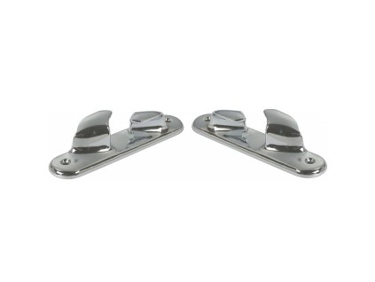 FORESTI PÁR CHRÓMOVANÝCH MOSADZNÝCH ZÁVESOV (Varianta PAIR FAIRLEAD MM.110)