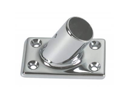 base rettangolare inclinata